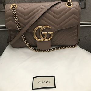 GG Marmount hand bag